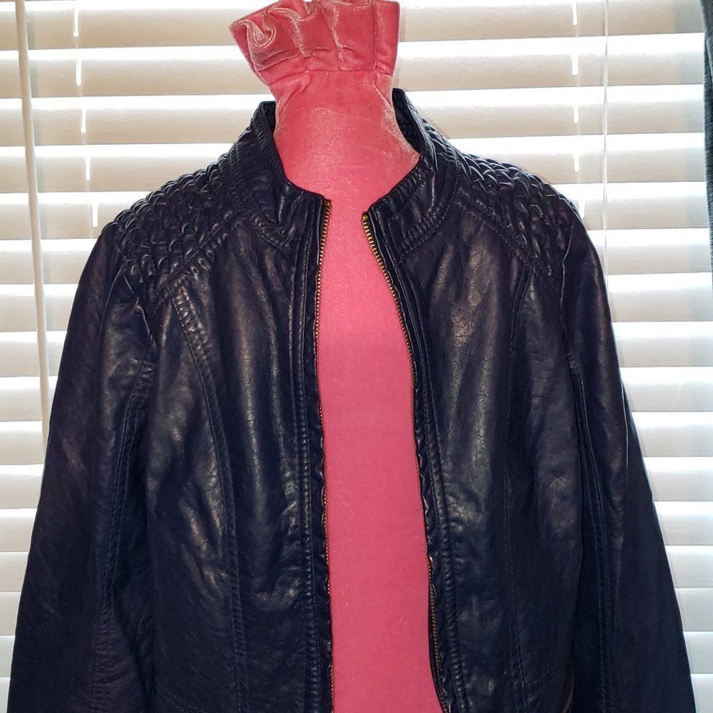 FF ๐ THERAPY SINGLE-BREASTED WOMENS JACKET 3/4 COAT - Picture 2 of 5